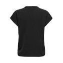 JDY Lion S/S Top - Sort