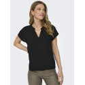 JDY Lion S/S Top - Sort