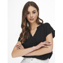 JDY Lion S/S Top - Sort