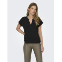 JDY Lion S/S Top - Sort