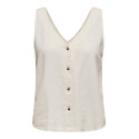 JDY Say S/L Hør Top - Snow White