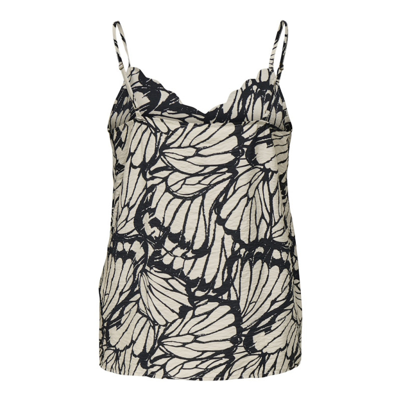 JDY Troya Singlet - Tapioca / Black_Structure
