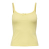 ONLY Kalli S/L Rib Top - Lemon Meringue