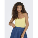 ONLY Kalli S/L Rib Top - Lemon Meringue