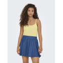 ONLY Kalli S/L Rib Top - Lemon Meringue