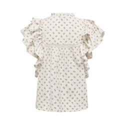 ONLY Lele Flæse Top - Cloud Dancer