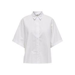 ONLY Mari S/S Skjorte - Bright White