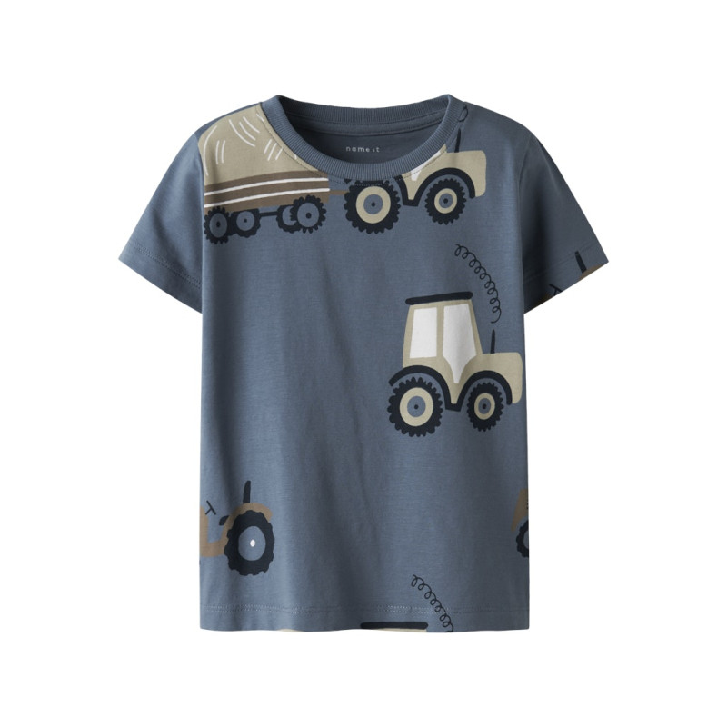 NAME IT MINI Jame T-shirt - Blue Mirage