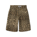 NAME IT KIDS Rose Lange Shorts 4444 - Silver Mink / Leopard