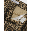 NAME IT KIDS Rose Lange Shorts 4444 - Silver Mink / Leopard