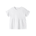 NAME IT MINI Vavina S/S Top - Bright White