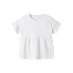 NAME IT MINI Vavina S/S Top - Bright White