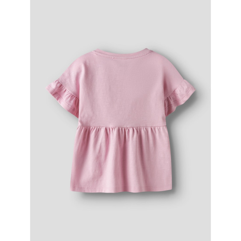 NAME IT MINI Vavina S/S Top - Cameo Pink