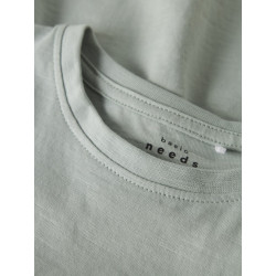 NAME IT MINI Vavina S/S Top - Aqua Gray