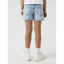 NAME IT KIDS Rose Denim Shorts 6042 - Medium Blue Denim