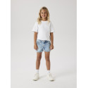 NAME IT KIDS Rose Denim Shorts 6042 - Medium Blue Denim