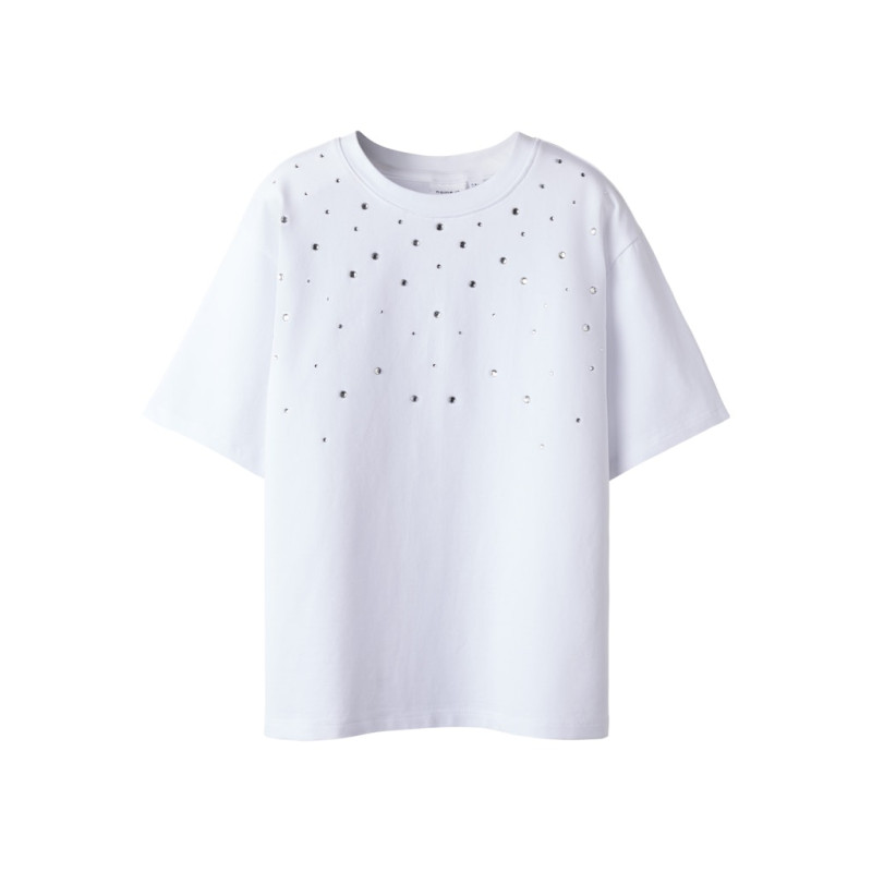 NAME IT KIDS Falina T-shirt - Bright White