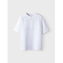 NAME IT KIDS Falina T-shirt - Bright White