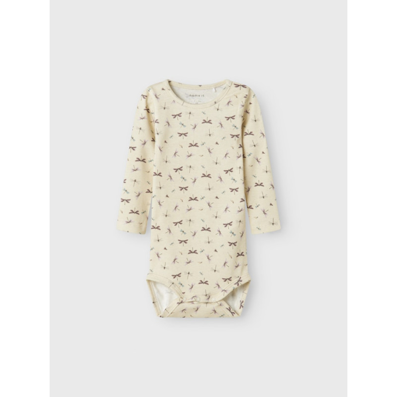 NAME IT BABY Joyane L/S Bodystocking - Summer Sand