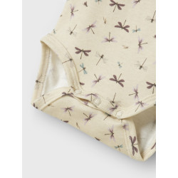 NAME IT BABY Joyane L/S Bodystocking - Summer Sand