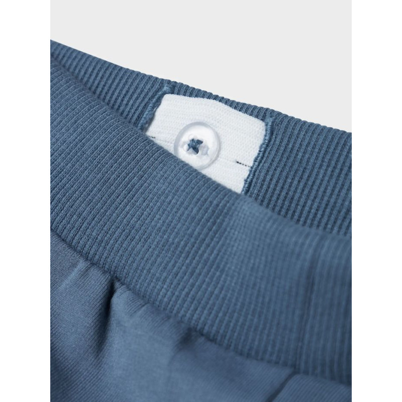 NAME IT MINI Mani Spider Sweat Shorts - Blue Mirage