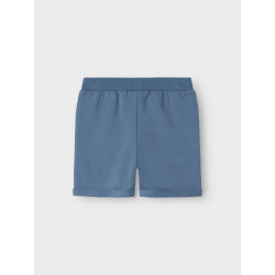 NAME IT MINI Mani Spider Sweat Shorts - Blue Mirage