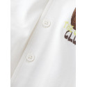 NAME IT MINI Hisher S/S Skjorte - Cloud Dancer