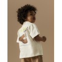 NAME IT MINI Hisher S/S Skjorte - Cloud Dancer