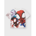 NAME IT MINI Mario Spider T-shirt - Bright White