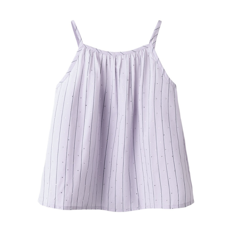 NAME IT KIDS Jianna Strop Top - Misty Lilac