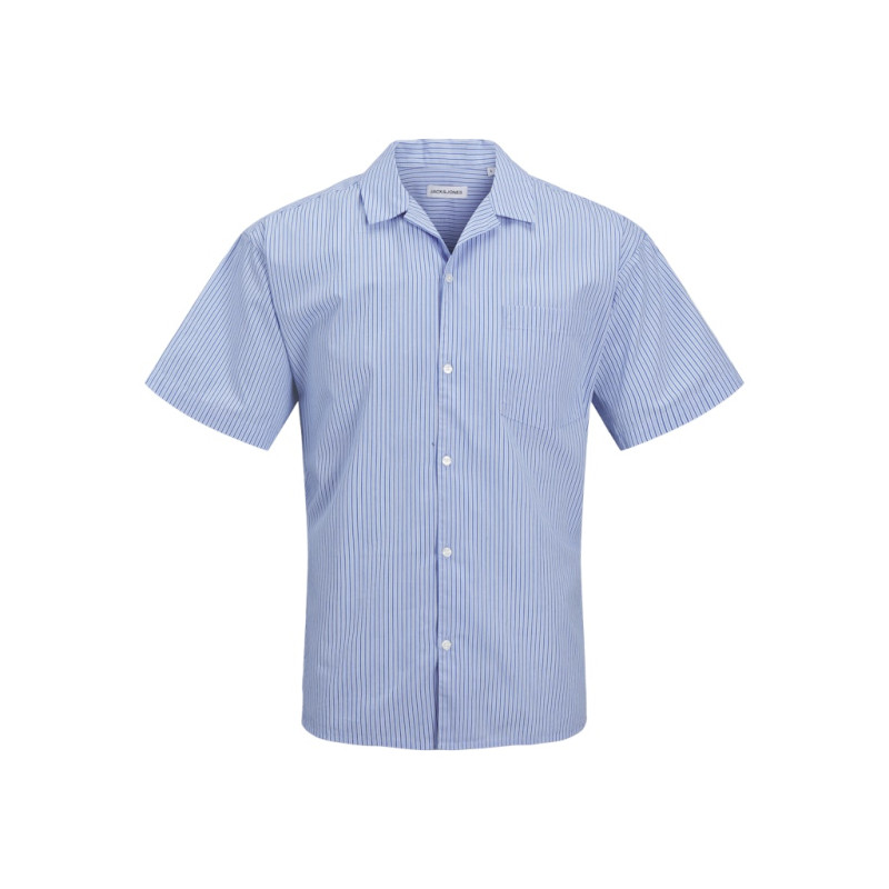 JACK & JONES JUNIOR Cody Poplin Skjorte - Cashmere Blue