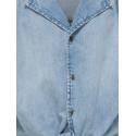 KIDS ONLY Paula S/S Denim Skjorte - Light Blue Denim