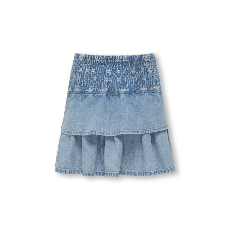 KIDS ONLY Paula Denim Nederdel - Light Blue Denim