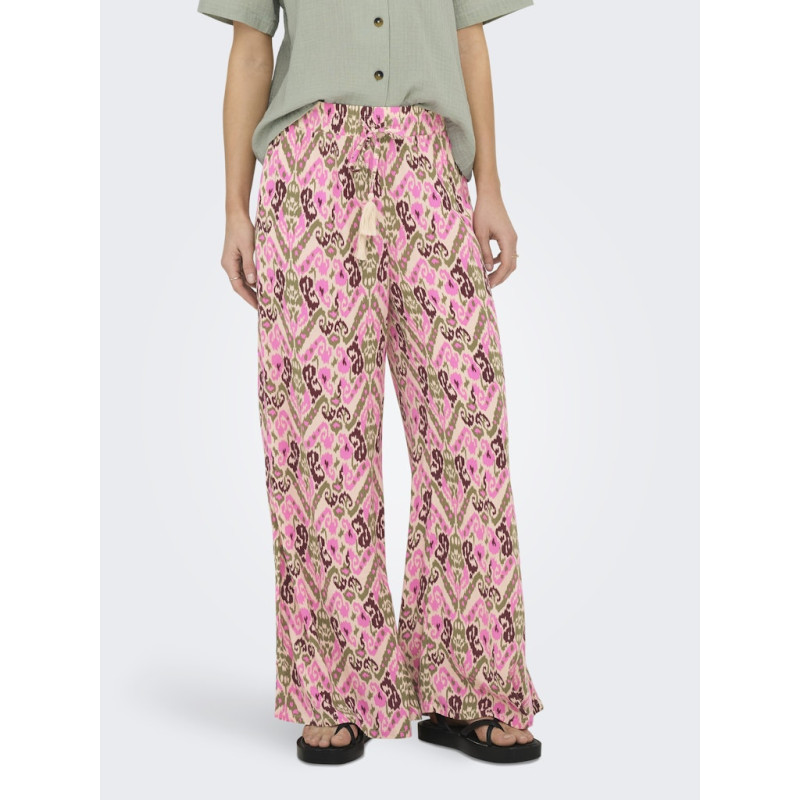 JDY Bree Life Bukser - Cement / Rosebloom