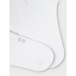 NAME IT Unisex 7-pak Footies - Hvid