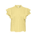 ONLY Heike S/L Flæse Top - Lemon Meringue