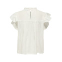 ONLY Heike S/L Flæse Top - Cloud Dancer