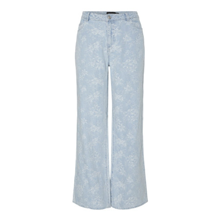 PIECES Feline Jeans - Light Blue Denim