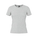 PIECES May T-shirt - Light Grey Melange