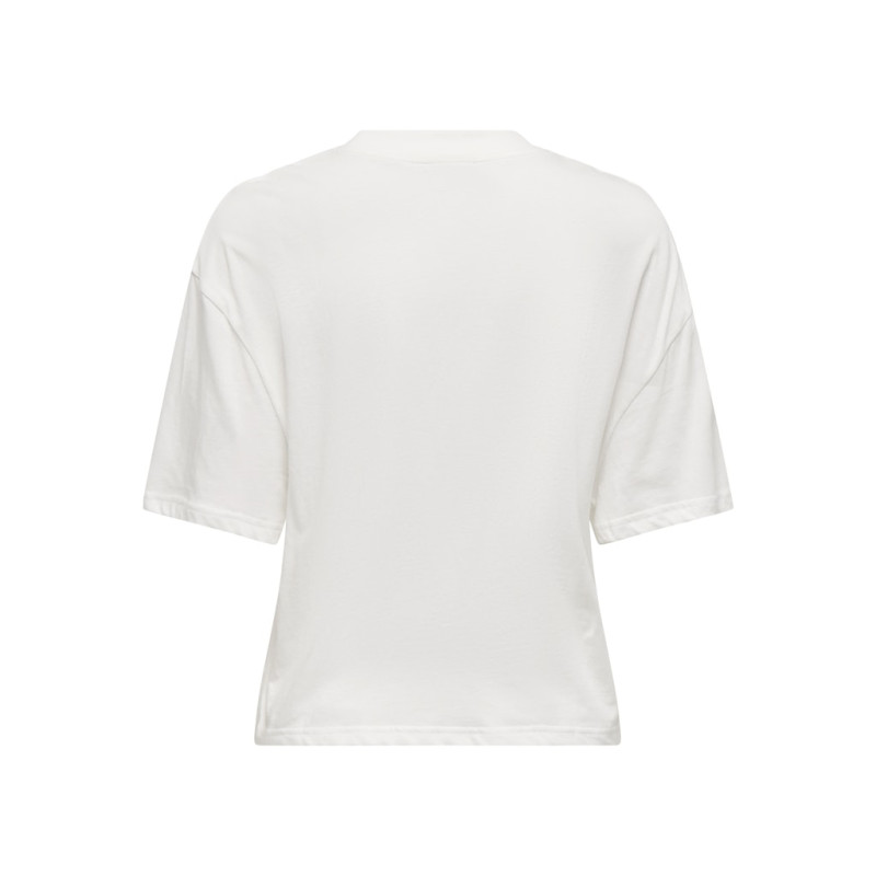 JDY Bena T-shirt - Cloud Dancer / Sun