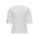 JDY Bena T-shirt - Cloud Dancer / Cacau