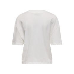 JDY Bena T-shirt - Cloud Dancer / Cacau