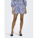 ONLY Kelly Chanee Shorts - Cloud Dancer / Estate Blue