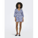 ONLY Kelly Chanee Shorts - Cloud Dancer / Estate Blue
