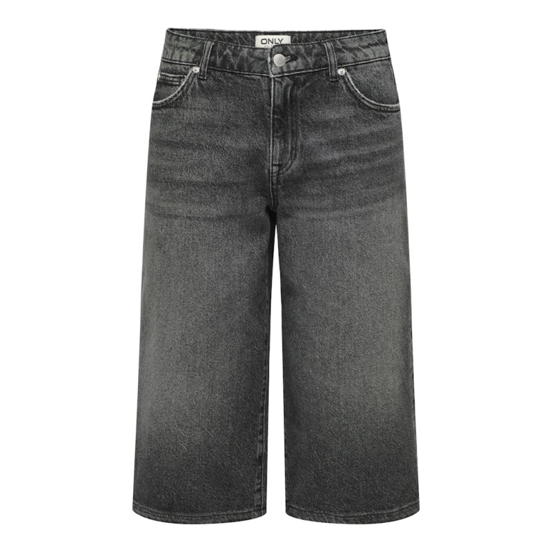 ONLY Cobain Capri Bukser - Black Denim