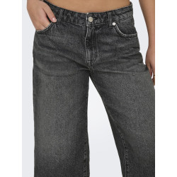 ONLY Cobain Capri Bukser - Black Denim