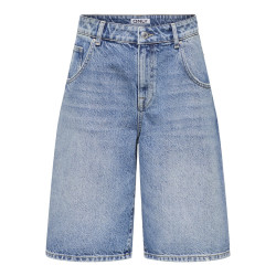 ONLY Mate Lange Denim Shorts - Medium Blue Denim