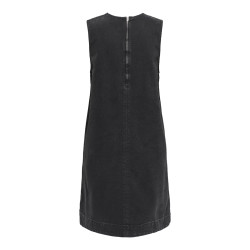 ONLY Dorsi S/L Denim Kjole - Washed Black