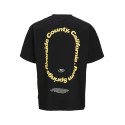 JACK & JONES JUNIOR Retreat Typographic T-shirt - Sort