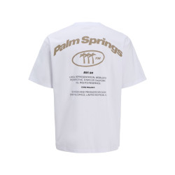 JACK & JONES JUNIOR Retreat Typographic T-shirt - Bright White
